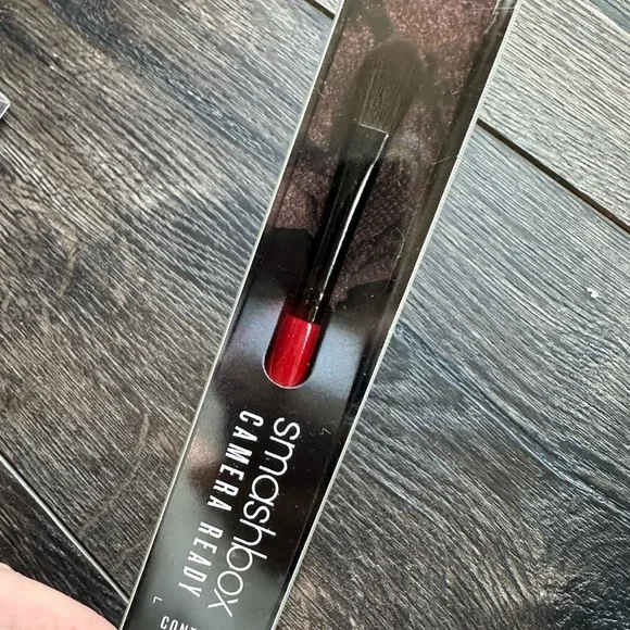 Smashbox Brushes 5 Count NWT New Blush, eye, lip, brow, smudge, smoke red black - Picture 7 of 8